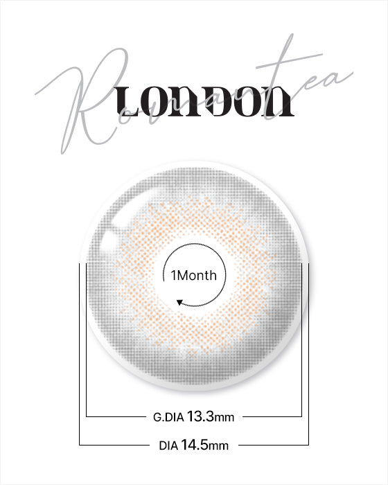 (1month) Romantea London Gray