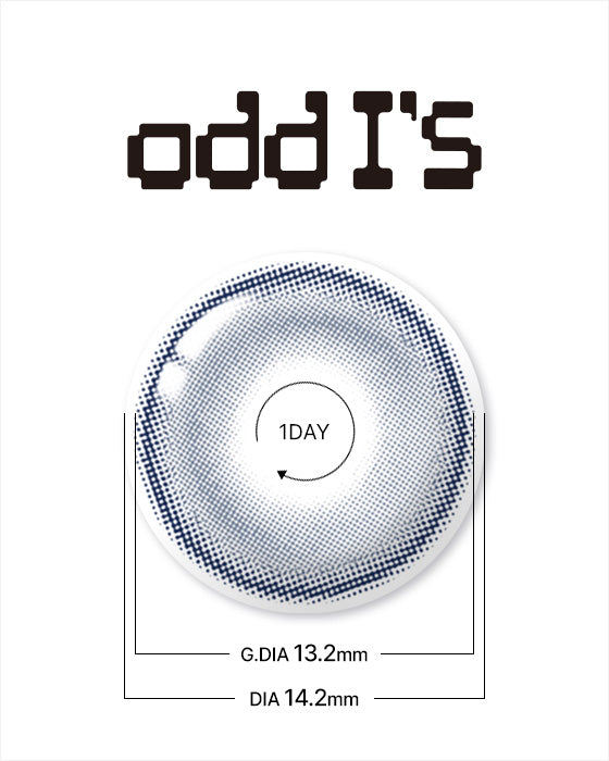 1 Day Odd I's Ocean gray