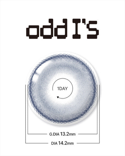 1 Day Odd I's Ocean gray