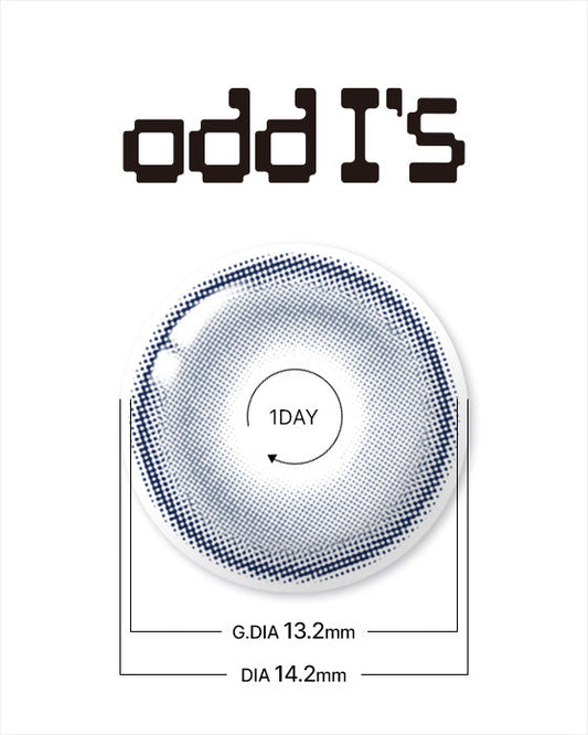 1 Day Odd I's Ocean gray