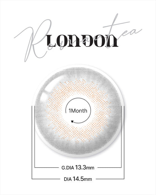 (1month) Romantea London Gray
